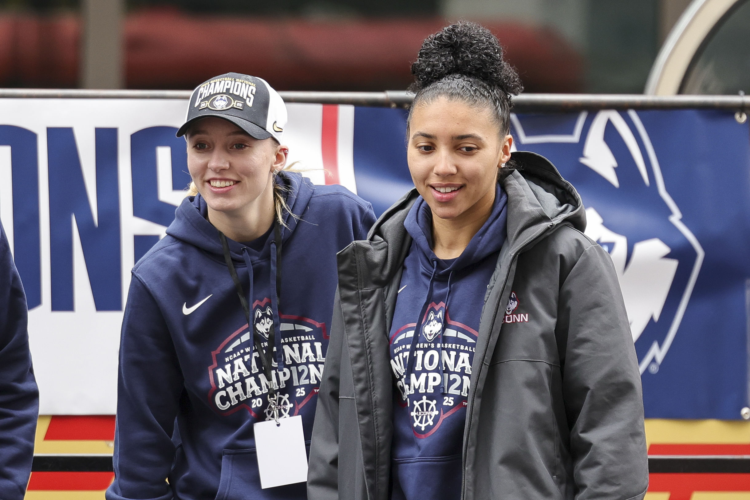 Paige Bueckers and UConn student-athlete Azzi Fudd - Source: Imagn